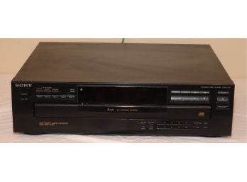 Sony CDP-C435 5 Disc CD Compact Disc Changer/Player W/ Remote