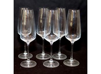 Set Of 6 Champagne Glasses