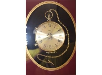 Vintage Ken Broadbent Quality Collage  Pocket Watch Wall Decor