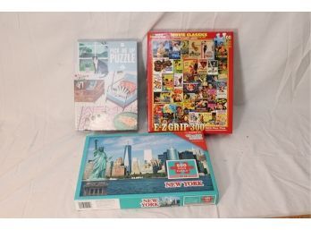 3 Jig Saw Puzzles