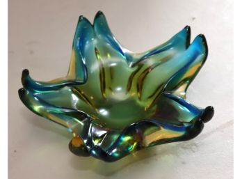 Vintage Murano Star Glass Art Glass