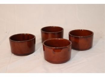 Set Of 4 Stoneware Bowls