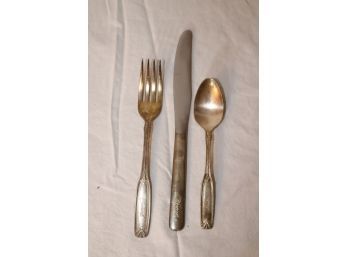 Vintage Concord Hotel Oneida Stainless Flatware Set  (F-6)