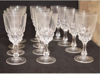 Vintage Crystal Cordial Glasses