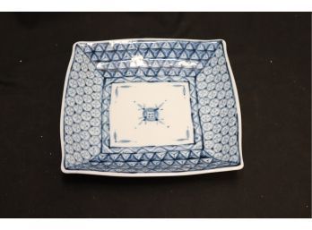 Blue And White Chinese Porcelain  Plate  (P-15)