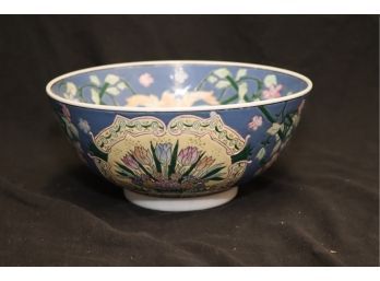 Painted Floral Chinese Bowl