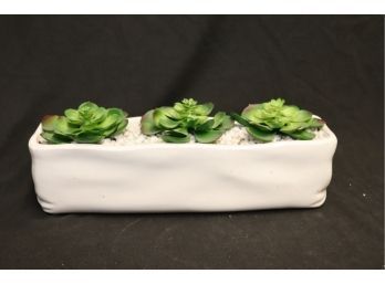 Lovely Faux Succulents  (F-1)