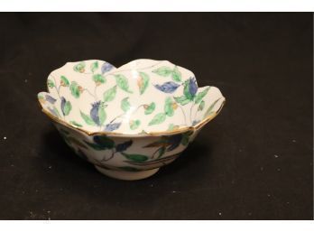 Haas Brothers Painted Floral Bowl (P-14)