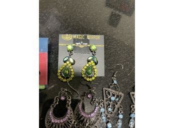 Costume Jewlery Earring Lot (cj-10)