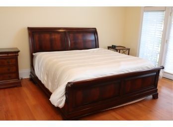 Ethan Allen Somerset King Size Sleigh Bed