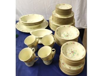 Vintage NORITAKE Impressions Bone China Dinner Set Made In Japan