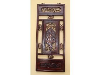 Chinese Carved Wood Wall Decor