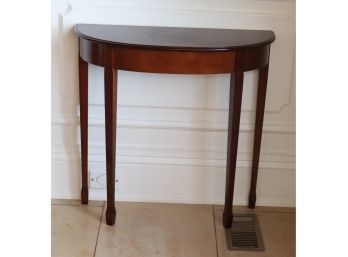 Bombay Co. Half Round Wooden Entryway  Condole Table