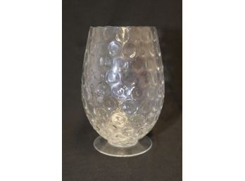 Bubble Glass Urn Vase