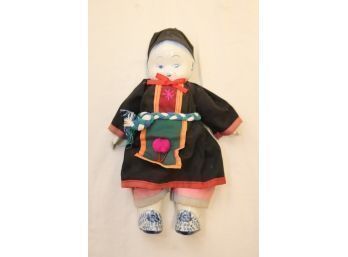 Chinese Baby Doll With Porcelain Head Hands And Feet