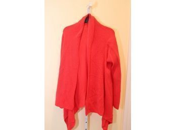 New With Tags Lauren By Ralph Lauren Long Sweater Jacket Coat  Size S/m(CL-33)