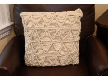 Cool Woven Throw Pillow