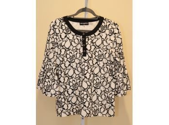 Women's Karl Lagerfeld Paris Shirt Top Size S/P  (2C-1)