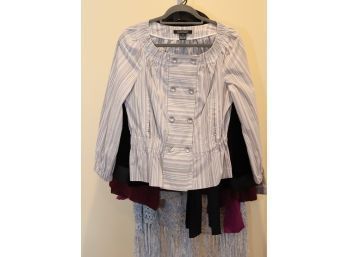 Women's Clothing Jacket Blazer Shirt Lot Ellen Tracy Tadashi Eileen Fisher BlankNYC  (CL-23)