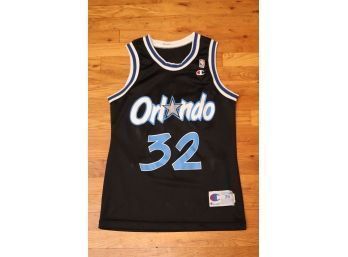 Vintage Shaquille O'Neal Orlando Magic Vintage Champion Jersey Sz 36  (j-9)