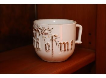 Vintage Nick Of Time Shaving Mug