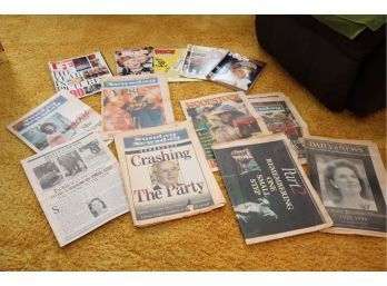 Vintage Life Event Newspaper Magazine Lot