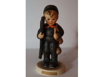 Vintage Hummel Goebel Figurine 12/2/0 Chimney Sweep Boy With Ladder 4' Tall TMK3 Germany