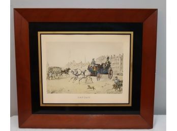 Vintage Framed Print Landau