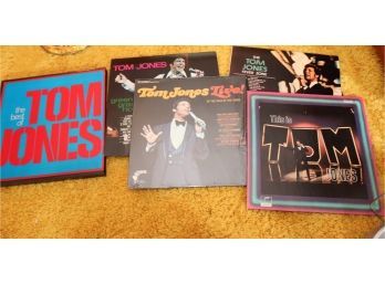 The Best Of Tom Jones 4 Record Box Set (R-6)