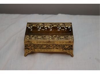 Vintage Gold Plated Dispenser Stand