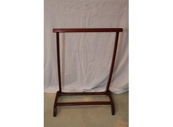 Vintage Cherry Folding Valet Clothing Rack  (S-7)