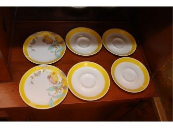 Assorted Vintage MIKASA CINDERELLA NARUMI JAPAN BONE CHINA  Plates And Saucers