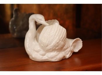 Vintage Staffordshire White Duck Made In England