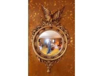 Vintage Turner Eagle Convex Mirror Federal Style No. 4501