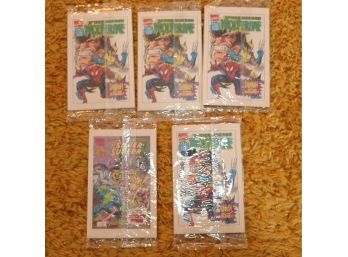 Vintage Marvel Comics Mini Set  Spiderman Wolverine Hulk