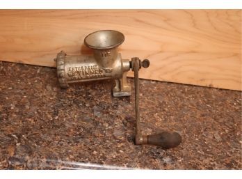 ANTIQUE MEAT GRINDER ENTERPRISE TINNED MEAT CHOPPER 112 19911 PHIL*A USA