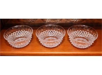 3 Glass Bowls