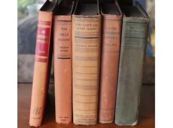 Vintage Book Lot Thomas Wolfe And Perkins (BK-2)