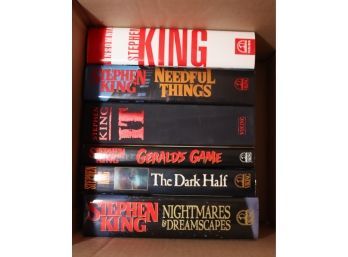 Stephen King Hardcover Book Lot