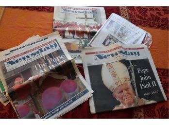 Pope John Paul II Tribute Death Funeral Newspapers Magazine