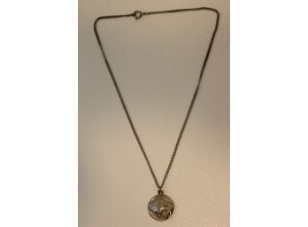 Vintage Buffalo Nickel Coin Necklace   (N-6)