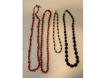 Vintage Beaded Necklaces   (N-1)