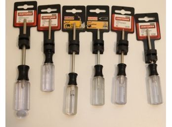 6 NEW Craftsman Torx Screwdrivers  T30 T20 T15 T10. (CS-9)