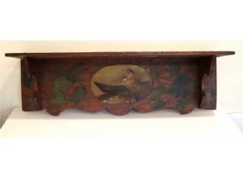 Antique Wooden Shelf From 1906