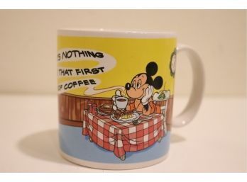 Vintage 1987 Walt Disney Applause Mickey Mouse Coffee Mug