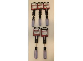 5 NEW Craftsman STAR Screwdrivers T10 T15 T20. (CS-8)