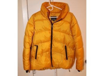 Sam Edelman Yellow Puffer Jacket Size Small