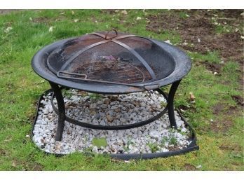 Fire Pit With Cover