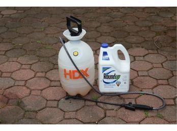 Some Roundup And A HDX Sprayer