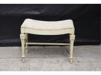 Vintage Upholstered Bench